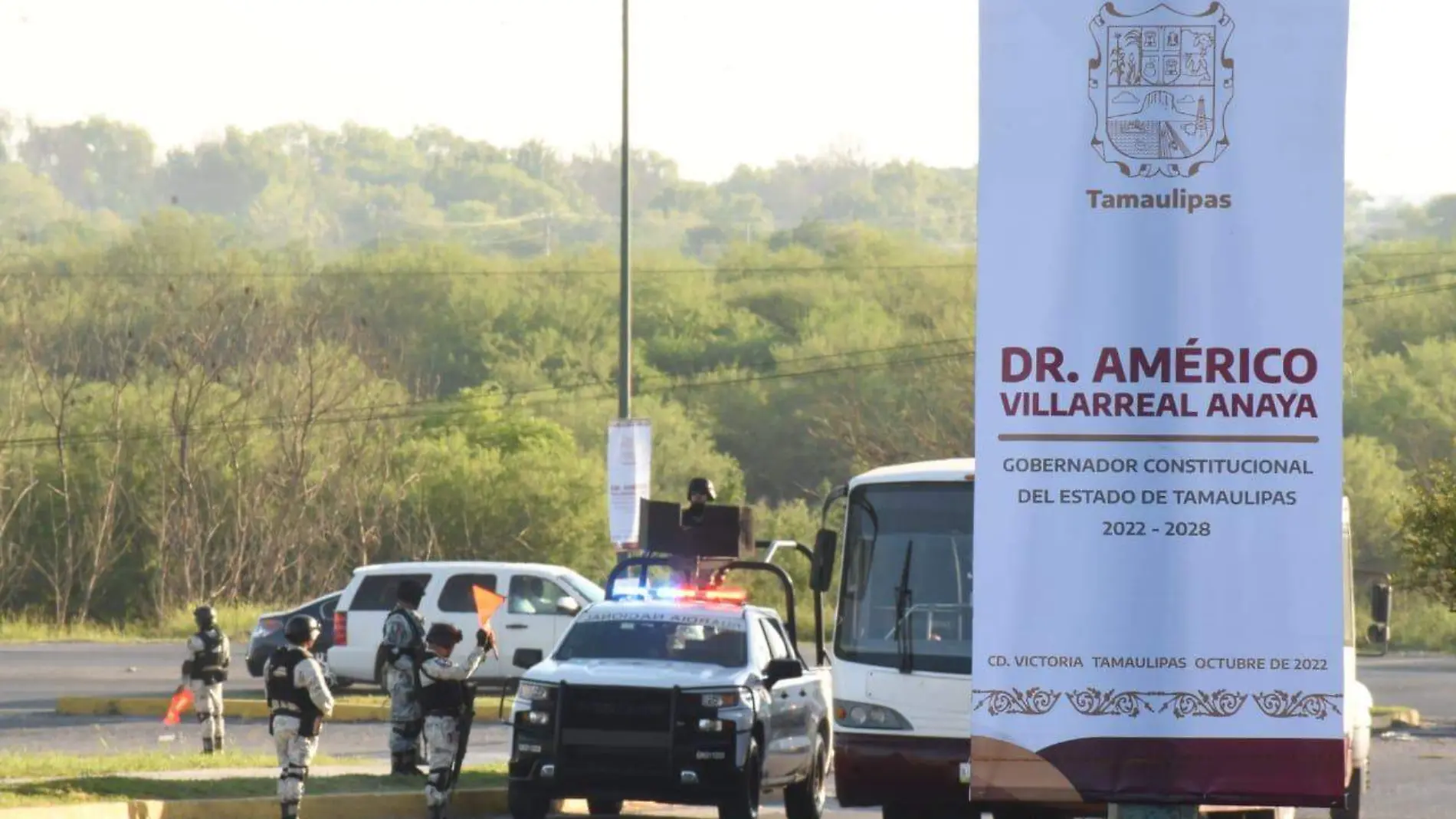 Vigila Sedena y GN toma de protesta de Américo Villarreal en Tamaulipas 2